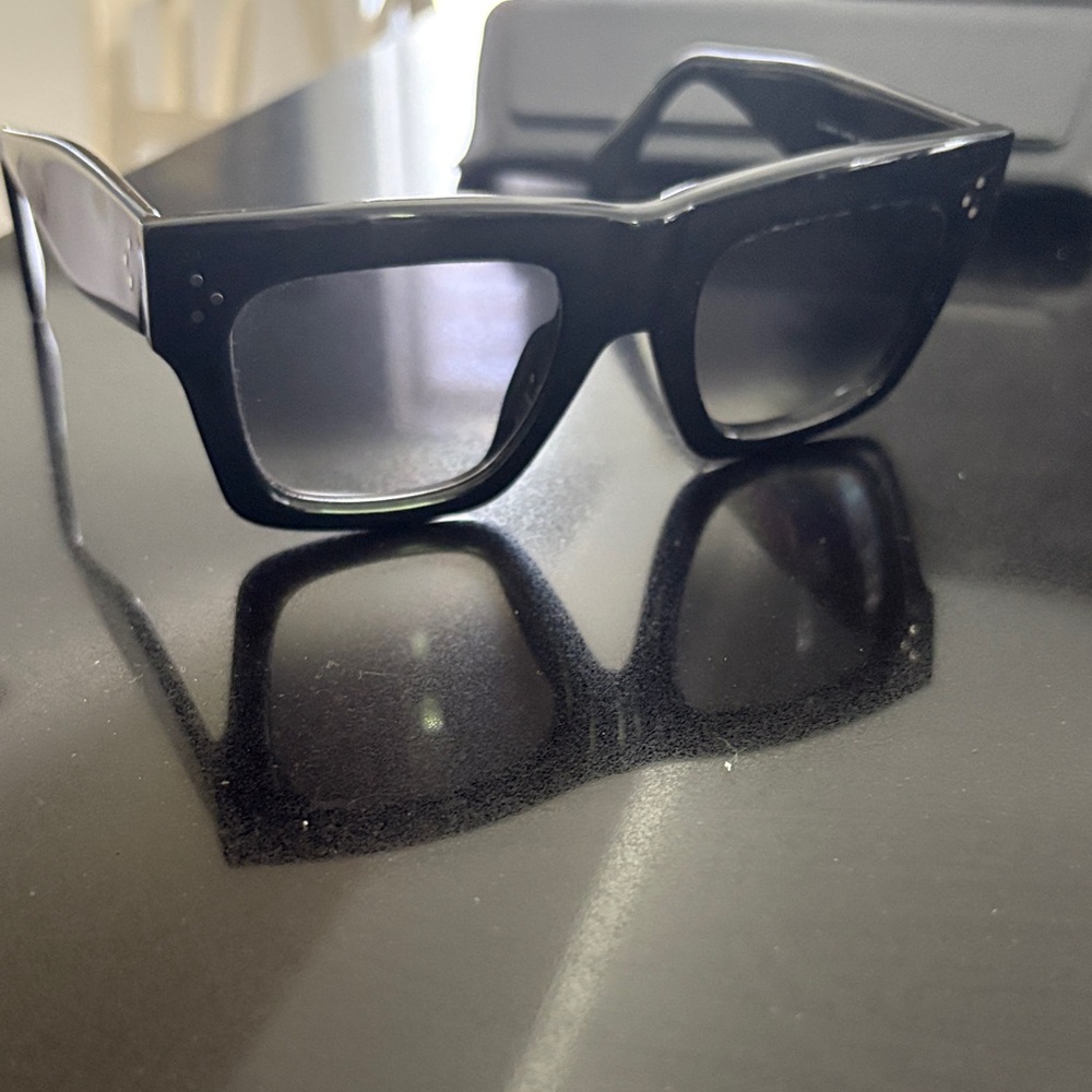 Celine CL41054/S Bold Black Sunglasses